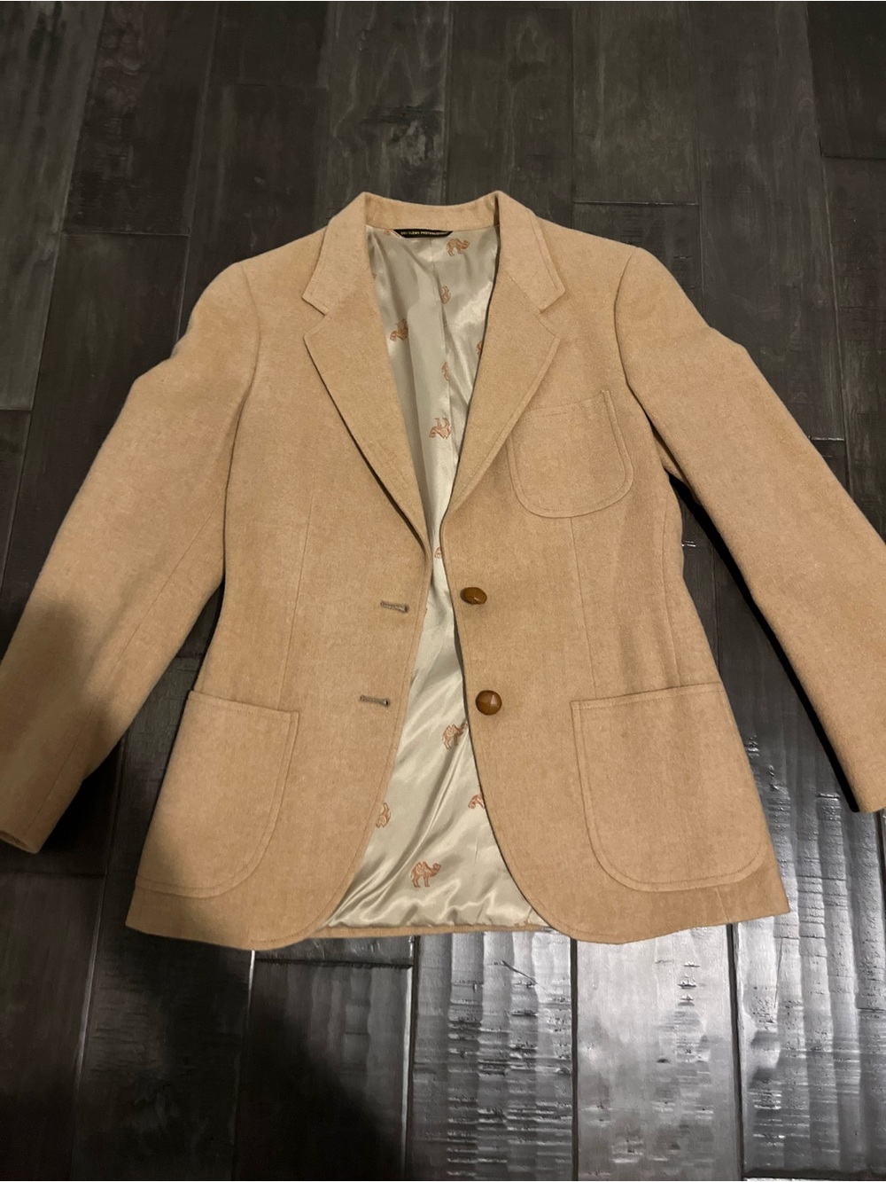 Jos. A. Bank Camel Hair Blazer Jacket - Beige